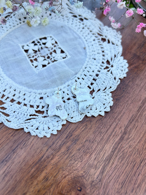 Mother of Pearl and Turquoise Earrings